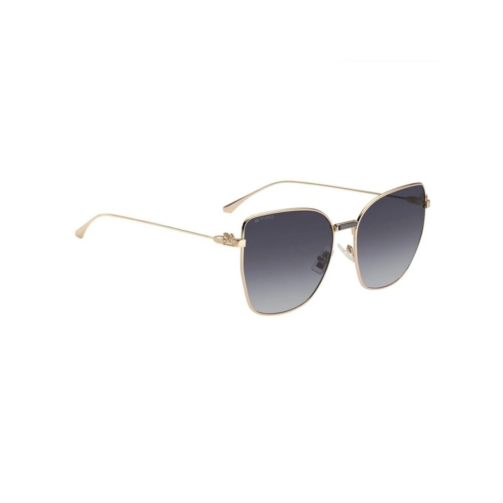 New Etro ETRO0021/S 00009O Rose Gold Frame Gradient Grey Lens Sunglasses - Picture 5 of 6